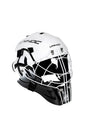 Goalie Mask INFERNO 66 white/black (cat-eye cage)