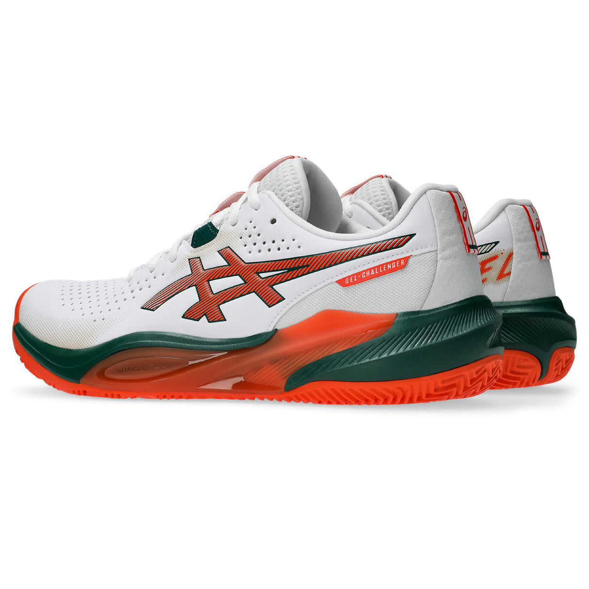 Asics Gel-Challenger 15 Padel White/Orange 2026