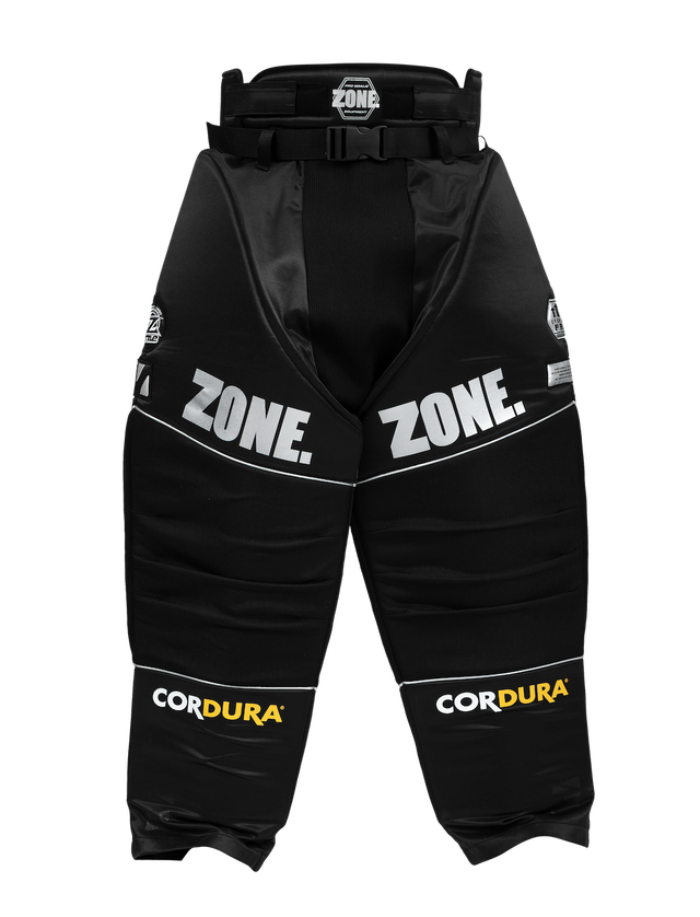 Zone Goalie Pants UPGRADE PRO4 SW Black/Silver 26/27