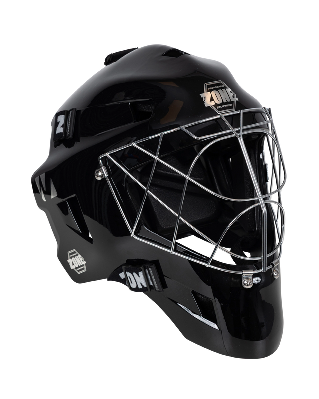 Zone Goalie Mask PÄIVITYS PRO CAT EYE CAGE musta/hopea 26/27