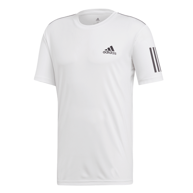 Padeltröja Club 3 Stripes White